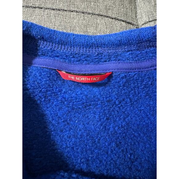 The North Face Sweater Men Large* Blue Long Sleeve Pullover Crew Neck - Picture 4 of 6